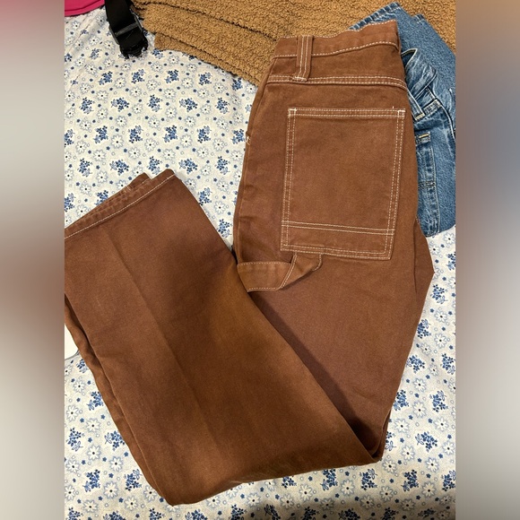 Brandy Melville Denim - Brandy Melville Brown Pants
